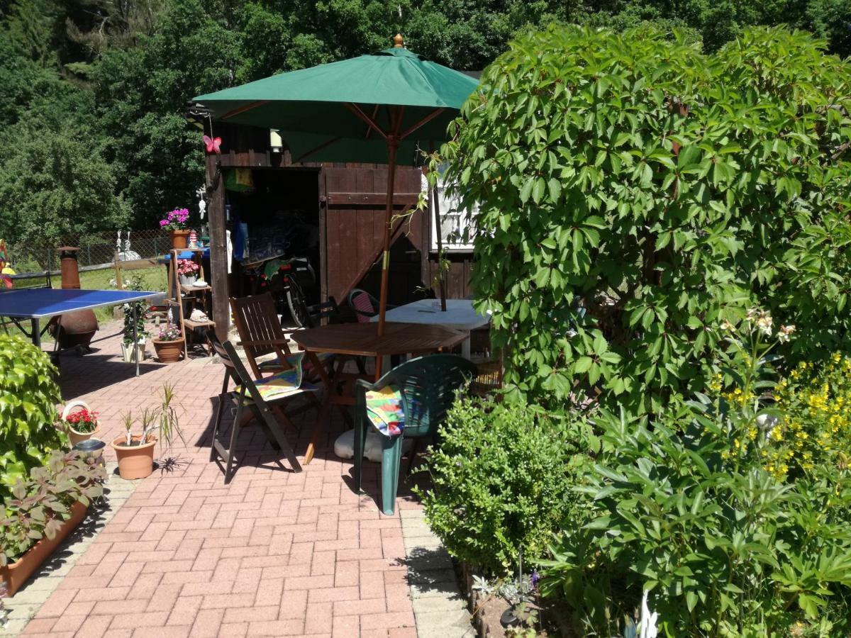 Ferienwohnung Am Wald Tharandt Dış mekan fotoğraf