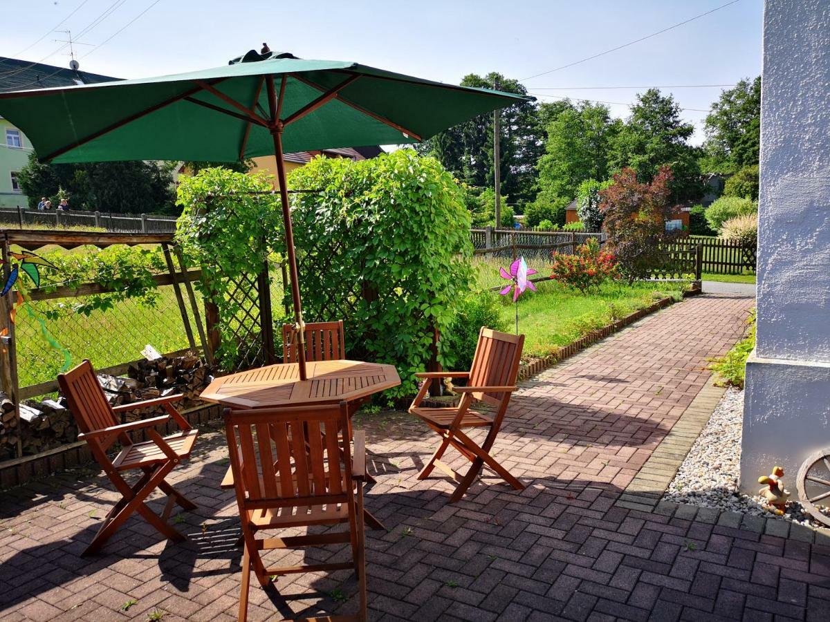Ferienwohnung Am Wald Tharandt Dış mekan fotoğraf