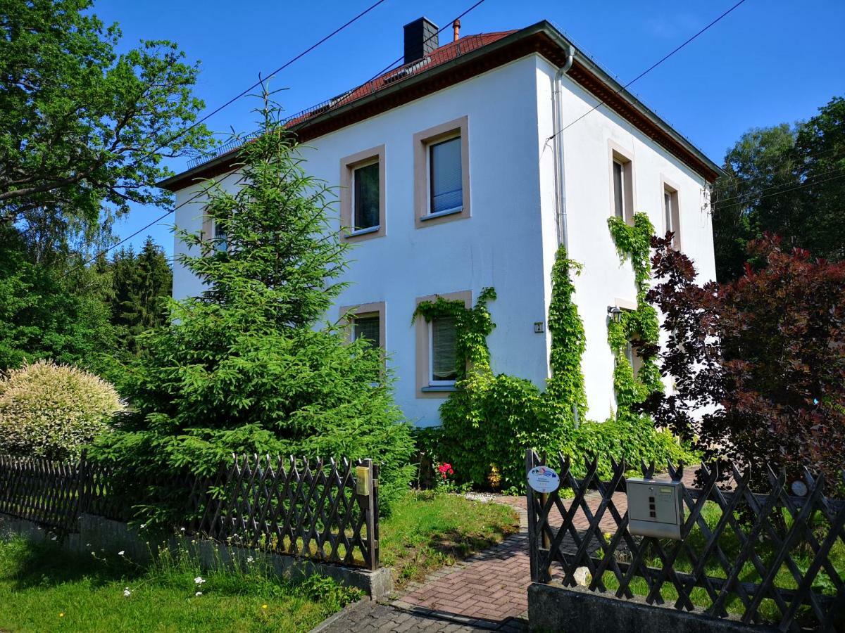 Ferienwohnung Am Wald Tharandt Dış mekan fotoğraf