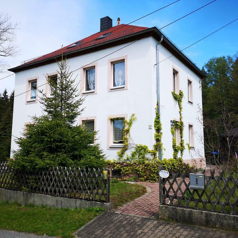 Ferienwohnung Am Wald Tharandt Dış mekan fotoğraf
