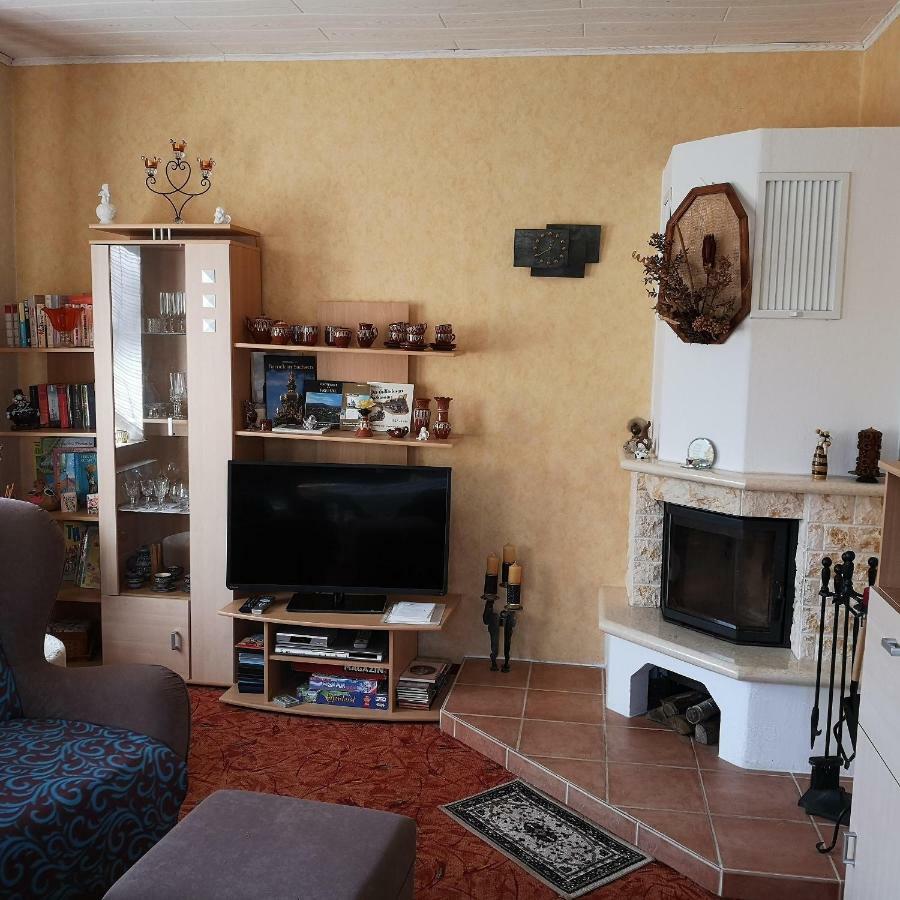 Ferienwohnung Am Wald Tharandt Dış mekan fotoğraf
